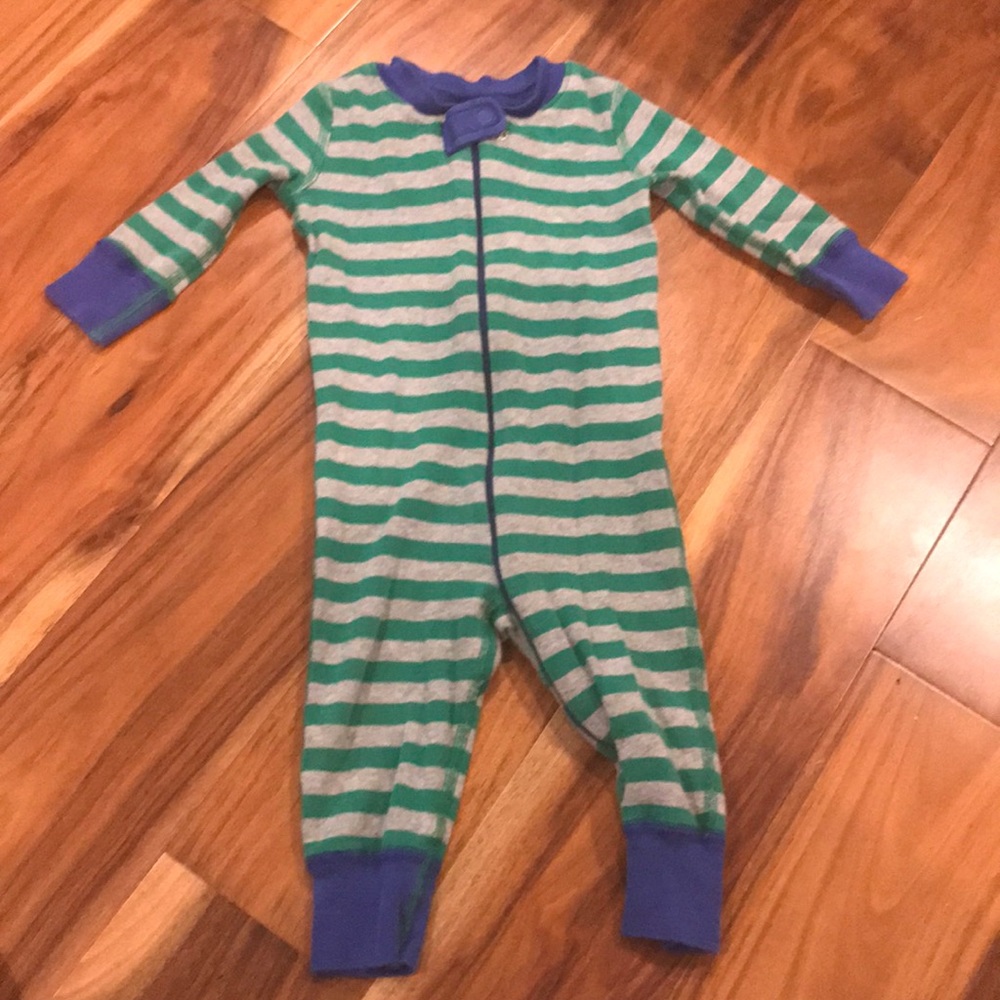 Hanna Andersson zipper pajamas